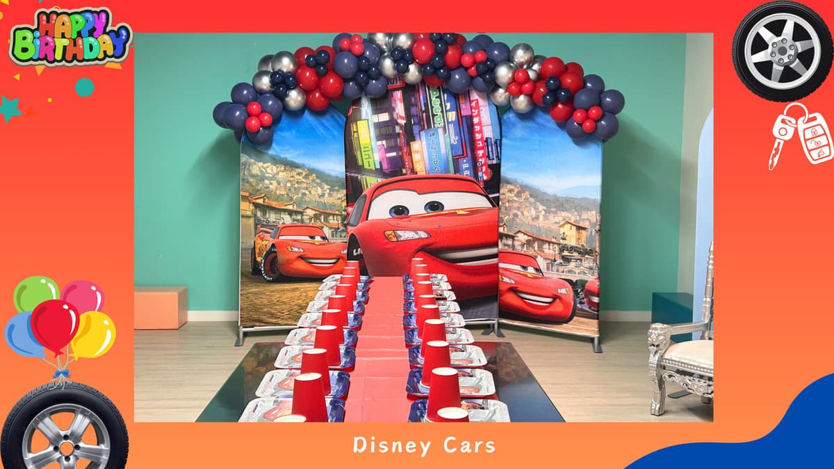 Disney Cars birthday party theme
