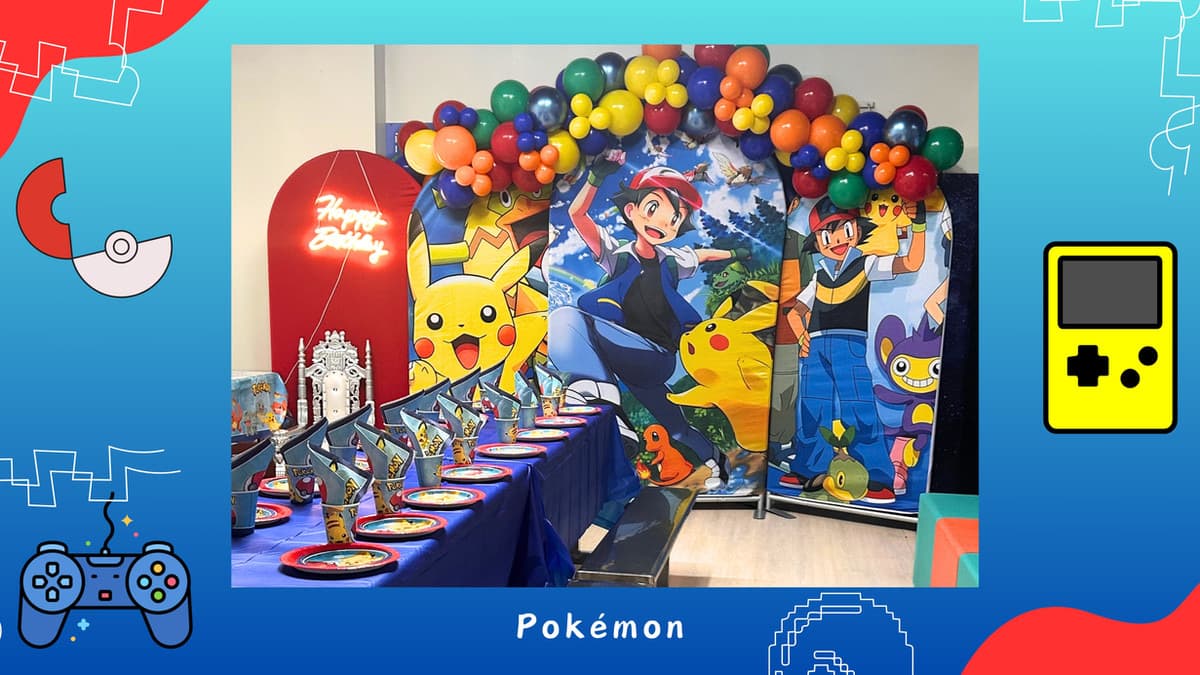 Pokémon birthday party theme